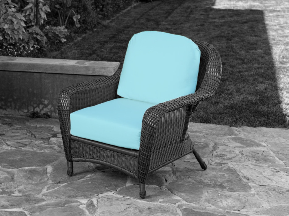 Weather Resistant Replacement Cushion Set For Wicker Chairs