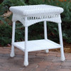 outdoor wicker small table
