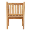 teak wood arm chair