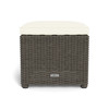 outdoor wicker ottoman