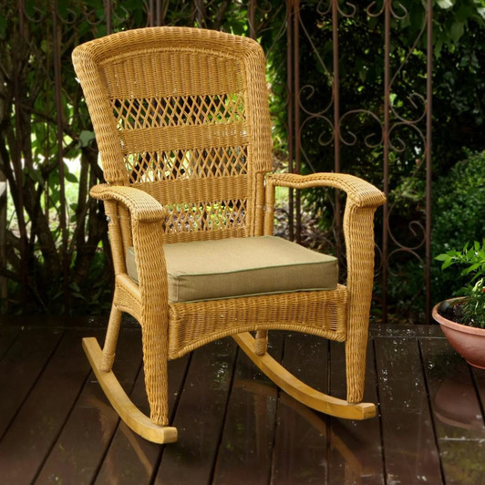 rattan bistro rocking chairs