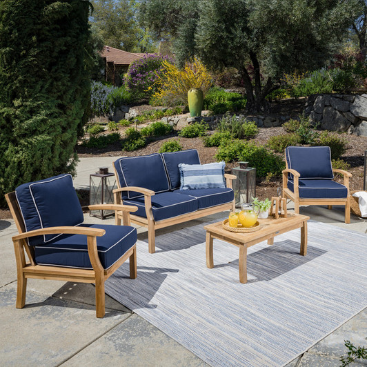 teak outdoor sofa set