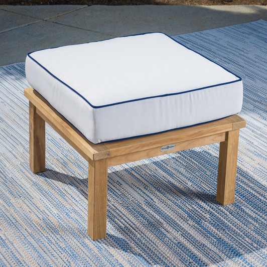teak ottoman outdoor