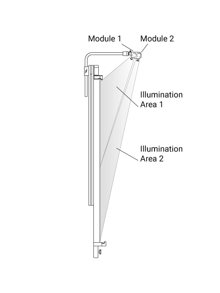 Revelite AL2 illumination area for Art Light