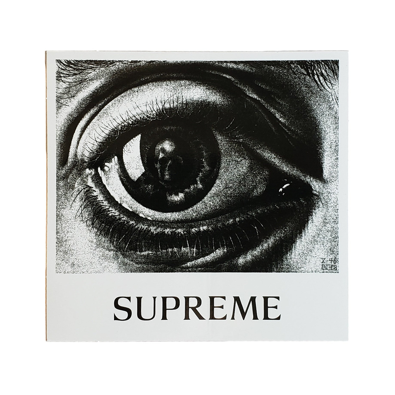 新品！納品付き！2017！Supreme / M.C. Escher Eye Supreme M.C. Escher Eye Sticker | Summer 2017 | Supreme Stickers