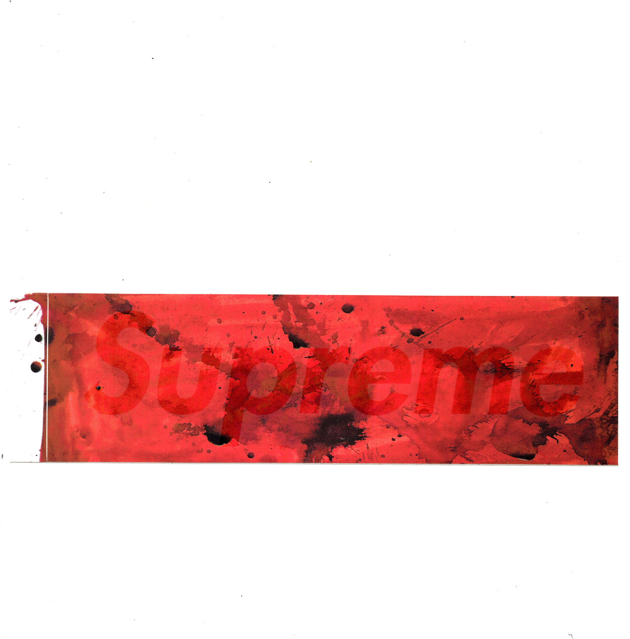 Supreme Ralph Steadman Box Logo Sticker