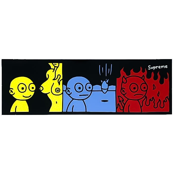 Supreme Life Sticker | Fall Winter 2019 | Supreme Stickers