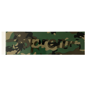 Supreme Green Camo Box Logo Sticker Supreme Green Camo Box Logo Sticker