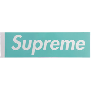 Supreme Tiffany & Co Box Logo Sticker Supreme Tiffany & Co Box Logo Sticker