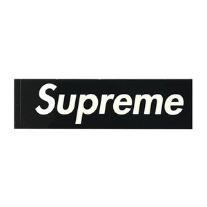 Supreme Black Box Mini Logo Sticker Supreme Black Box Mini Logo Sticker