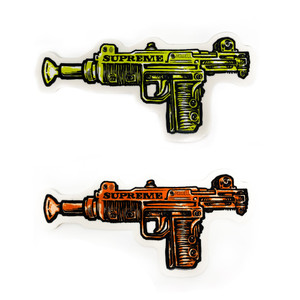 Supreme Andy Howell Gun Stickers