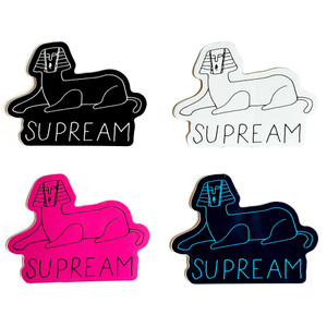 Supreme Mark Gonzales Sphinx Stickers Supreme Mark Gonzales Sphinx Stickers