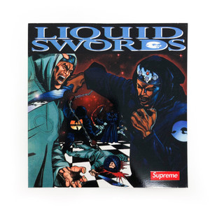 Supreme GZA Liquid Swords Sticker