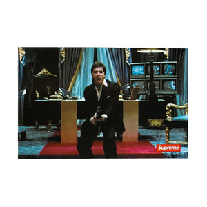 Supreme Scarface Say Hello To My Little Friend Sticker Supreme Scarface Say Hello To My Little Friend Sticker