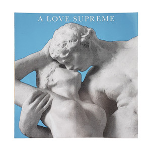 Supreme A Love Supreme Statue Sticker Supreme A Love Supreme Statue Sticker