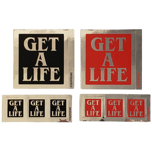 Supreme Get A Life Sticker Set Supreme Get A Life Sticker Set