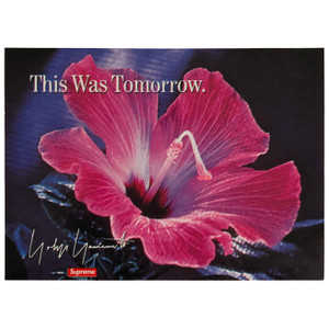 Supreme Yohji Yamamoto This Was Tomorrow Sticker Supreme Yohji Yamamoto This Was Tomorrow Sticker