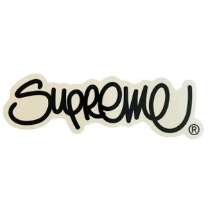 Supreme Handstyle Sticker Supreme Handstyle Sticker