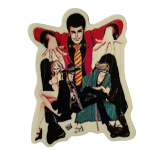 Supreme UNDERCOVER Lupin Sticker Supreme UNDERCOVER Lupin Sticker