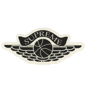 Supreme Black Michael Jordan Sticker