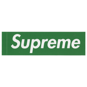 Supreme Green Tyler The Creator Box Logo Sticker