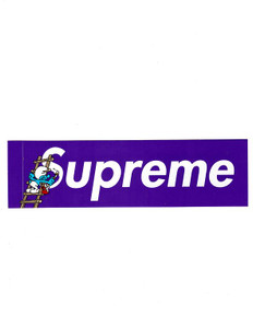 Supreme Three 6 Mafia Purple Box Logo Sticker