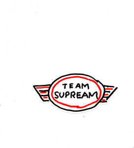 Supreme Charles Bronson Stickers