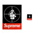 Supreme Public Enemy Grenade Crosshair Stickers