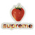 Supreme Strawberry Berry Sticker