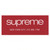 Supreme Red Classic Logo Sticker