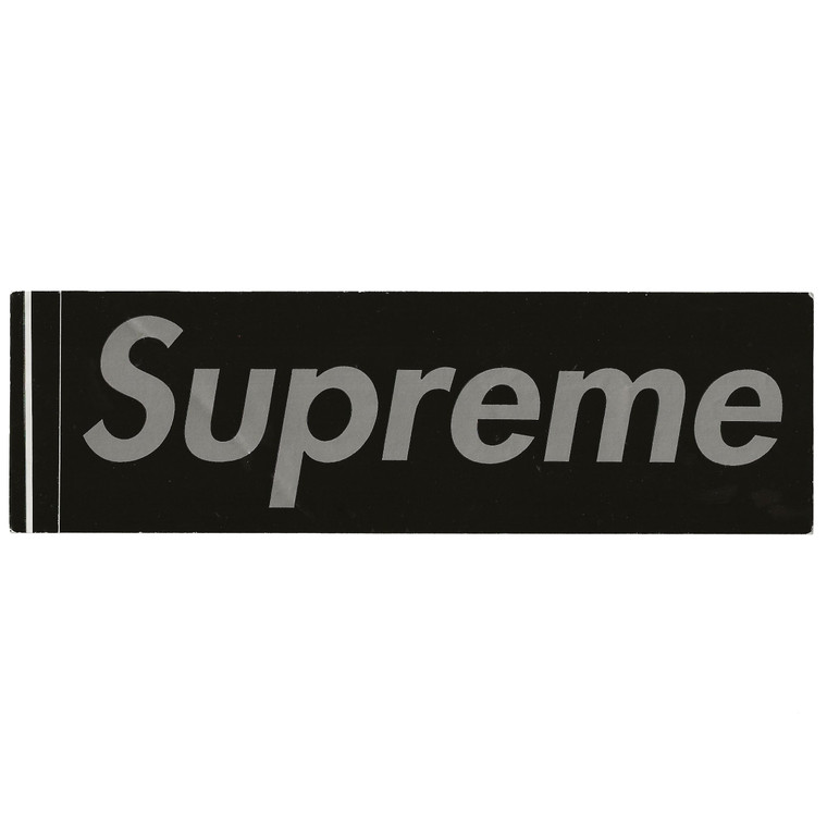Supreme Original Black Box Logo Sticker