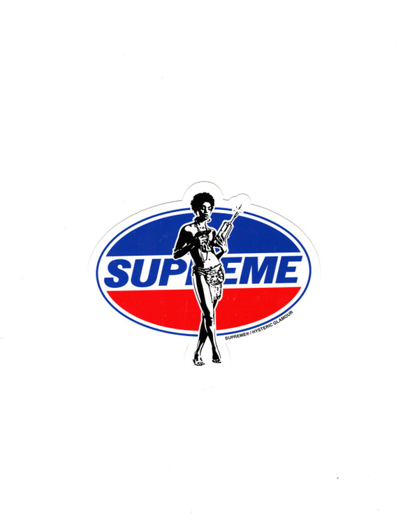 Supreme Hysteric Glamour Girl Sticker