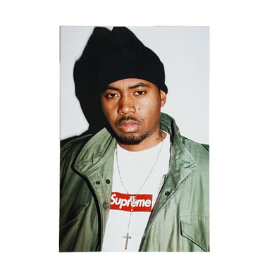 Supreme Nasty Nas Rapper Sticker | Fall Winter 2017 | Supreme Stickers