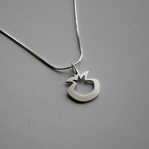 Small Pomegranate Pendant Jewelry by Melanie Dankowicz Small Pomegranate Pendant Jewelry by Melanie Dankowicz