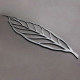 Stainless steel leaf decoration — Melanie Dankowicz