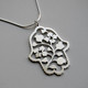 Pomegranate Hamsa Pendant Necklace by Melanie Dankowicz Pomegranate Hamsa Pendant Necklace by Melanie Dankowicz