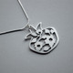 Blooming Pomegranate Pendant, large — Melanie Dankowicz Blooming Pomegranate Pendant, large — Melanie Dankowicz