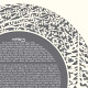 Forest Ketubah in Metallic Gold Forest Ketubah in Metallic Gold