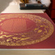 Dragon Ketubah in Burgundy with Gold Dragon Ketubah in Burgundy with Gold