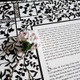 Flowery Delight Ketubah cut from Black close
 - Melanie Dankowicz