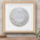 The Dragon Ketubah  in Opal framed - Melanie Dankowicz The Dragon Ketubah  in Opal framed - Melanie Dankowicz