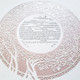 Blooming Tree Papercut Ketubah in Rose Gold design by Melanie Dankowicz