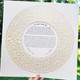 Flowery Flourish Ketubah in Opal