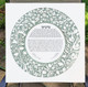 Garden Ketubah in sage green outdoors - Melanie Dankowicz Garden Ketubah in sage green outdoors - Melanie Dankowicz