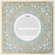 Festive Delight Ketubah in Sage Green and Gold by Melanie Dankowicz