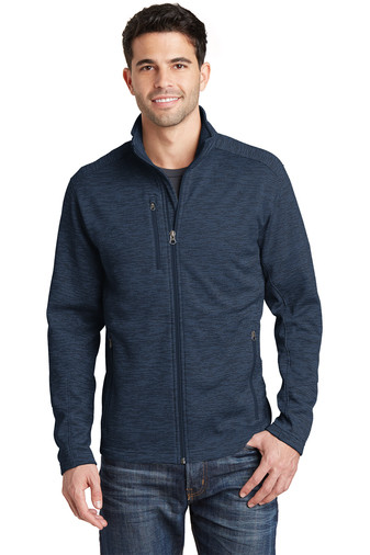 Port Authority Digi Stripe Fleece Jacket