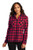 Port Authority Womens Plaid Flannel Shirt