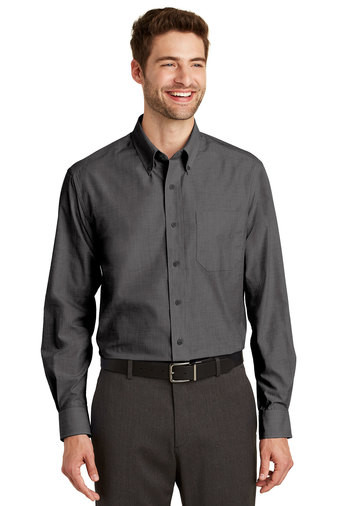 Port Authority Crosshatch Easy Care Shirt