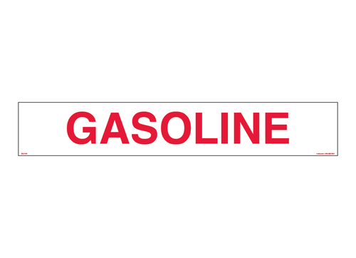 EQ-1104 Gasoline - Large Decal