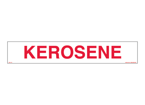 EQ-1112 Kerosene - Large Decal